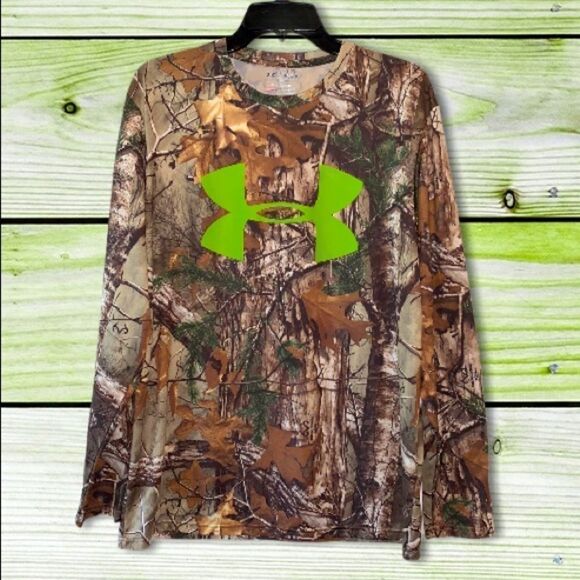 Under Armor Camo Long Sleeve Tee - Picture 1 of 5